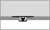 Küberit Verbindungsprofil, 2-tlg-260cm Typ 179 U Alu pulverb. RAL9005 schwarz #2271797019 - More 3