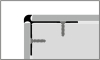 Küberit Treppenprofil gebohrt 42x32x5mm Typ 873 Alu-silber 250cm # 32373044 - More 3