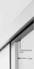 L&H Hinterfütterungsprofil f. Tvin 2.0 Design eckig, ähnl. Edelstahl matt, mit Endkappen - More 3