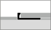 Küberit Fliesen-Abschlussprofil h=3mm/4,5mm Typ 301 G edelstahl 250cm # 21901184 - More 3