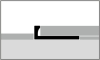 Küberit Fliesen-Abschlussprofil h=4,5mm/6mm Typ 302 G Alu-natur 250cm # 21902104 - More 3