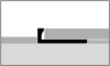 Küberit Fliesen-Abschlussprofil h=6mm/7,5mm Typ 307 G edelstahl 250cm # 21907184 - More 3