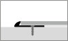 Küberit Abschlussprofil gebohrt 18x4x3mm Typ 357 Alu-silber 250cm # 31757044 - More 3