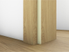 60x860x1.985 ASTRA smart²-Zarge CPL Eiche natur DIN RE Bekleidungen 60/16(26) rund, Futterbrett rund (sma - More 3