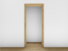 200x860x1.985 ASTRA smart²-Zarge CPL Eiche natur DIN RE Bekleidungen 60/16 rund, Futterbrett rund (smart²) - More 3