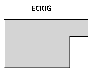 735x1.985 ASTRA Tür TGL CPL Effekt weiß LÄNGS DIN LI Lichtöffnung 1425x415, ungebohrt, mit Falzdichtung - More 3