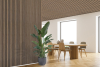 I-Wood Paneel Basic Eiche dunkelbraun geölt 2780x300x16mm Filz:schwarz,MDF braun EN622-5, E1 - More 4