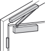 DORMA Obentürschließer TS 92 XEA B EN 1-4, silberfarbig, mit Gleitschiene - More 4