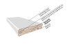 K4892 GL Arbeitsplatte Pietra Grey 39mm 4.100x900mm Kaindl Profil G03/G03 - More 4