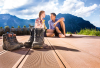 megawood-Terrassendiele 21x242mm - 6,0m CLASSIC (Jumbo) massiv naturbraun  Service - More 4