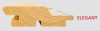 27x96mm nord. Fichte Trendliner kieselgrau - elegant - rund - gehobelt - More 4