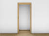 60x860x1.985 ASTRA smart²-Zarge CPL Eiche natur DIN RE Bekleidungen 60/16(26) rund, Futterbrett rund (sma - More 4