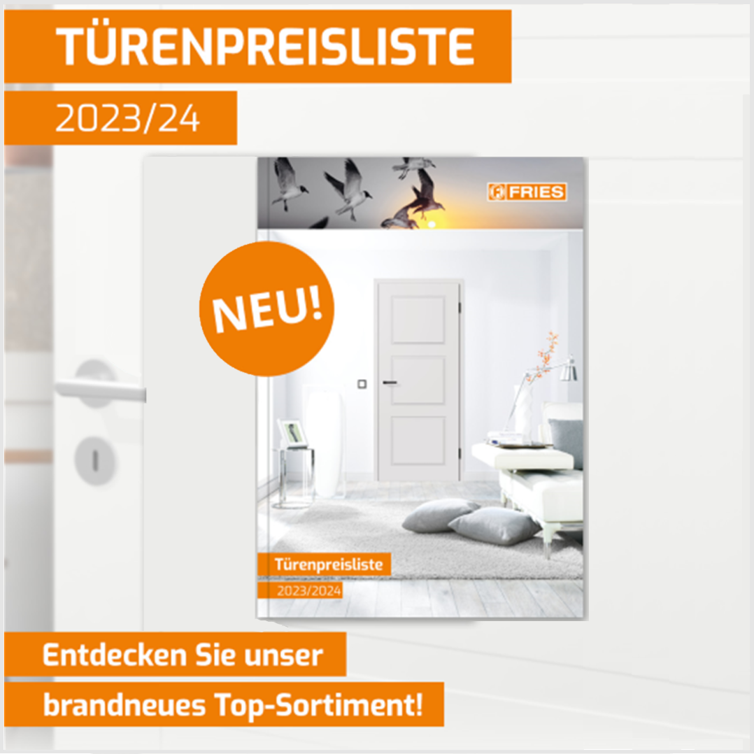 Zu unserer aktuellen Türenpreisliste