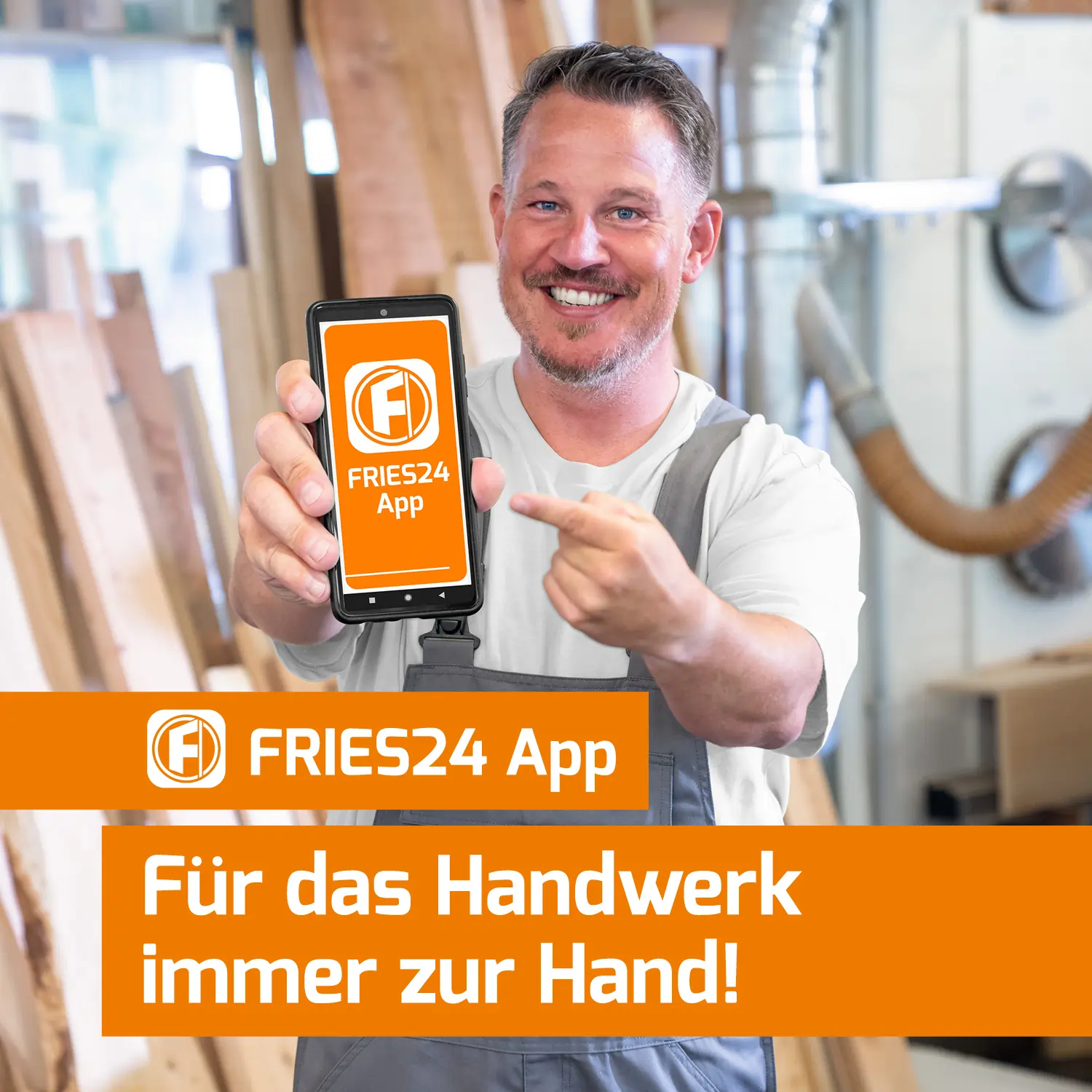 FRIES24 APP - Für das Handwerk immer zur Hand