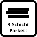 3-Schicht Parkett Icon